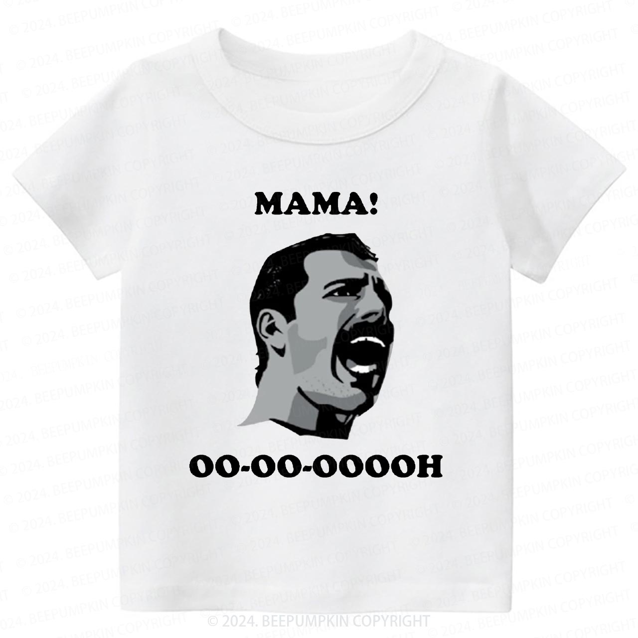 Bohemian Funny Man Toddler&Kids Tees 