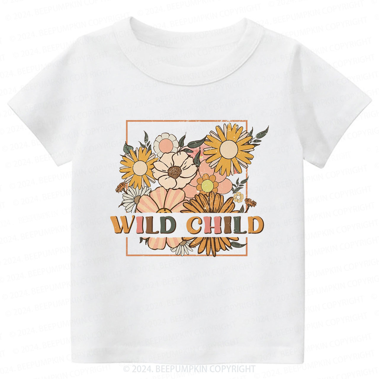 Retro Wild Child Toddler&Kids Tees 