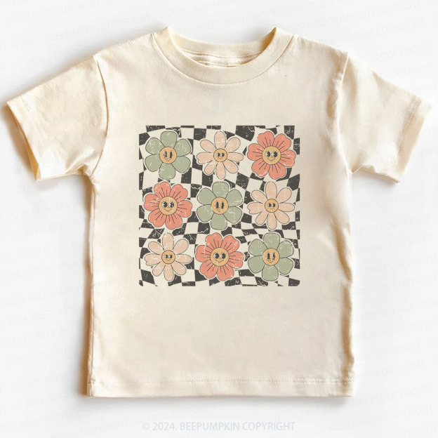 Retro Natural Toddler&Kids Tees 