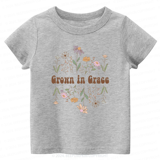 Grown In Grace Toddler&Kids Tees 