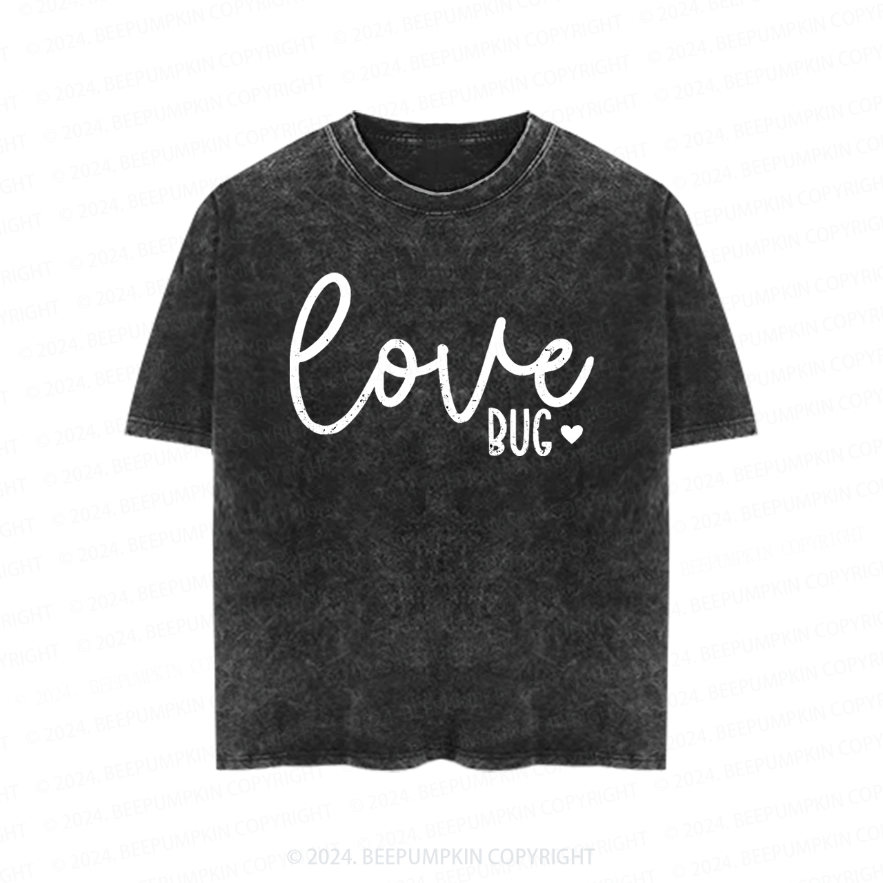 Love Bug Toddler&Kids Washed Tees          