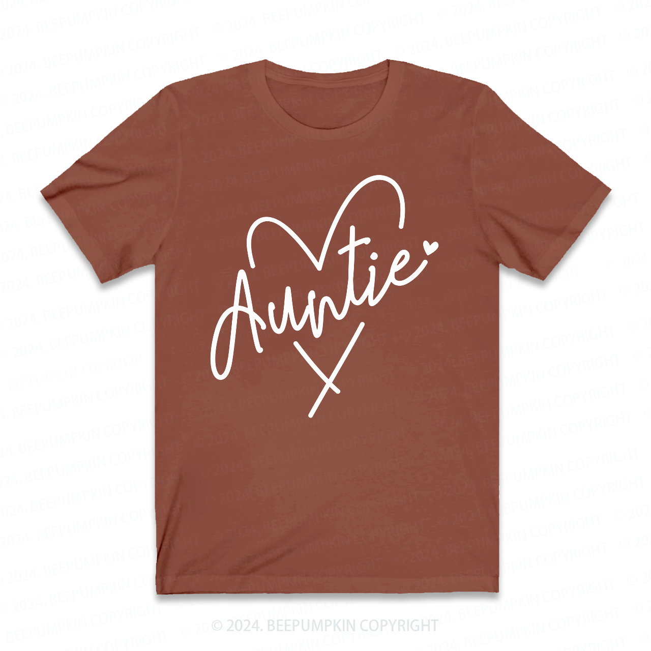 Auntie Heart Auntie Shirt