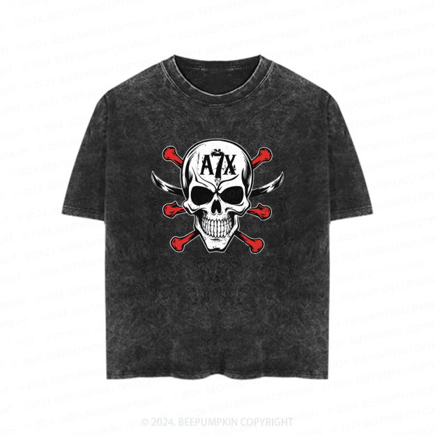 America Heavy Metal Band Toddler&Kids Washed Tees          