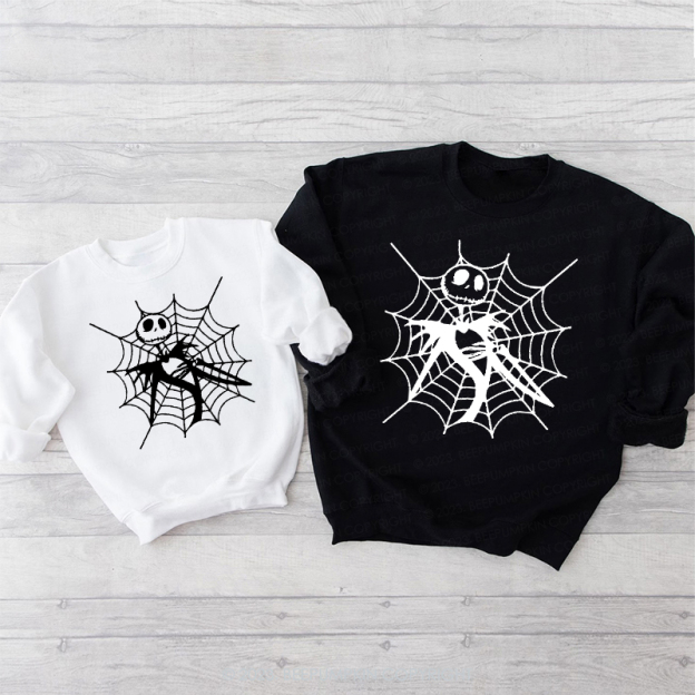 The Nightmare Before Halloween Family Matching Sweatshirt
