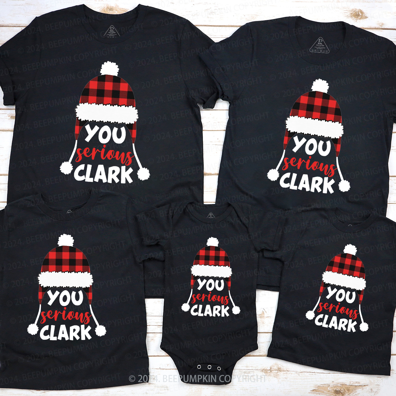 You Serious Clark Christmas Family Matching T-Shirts