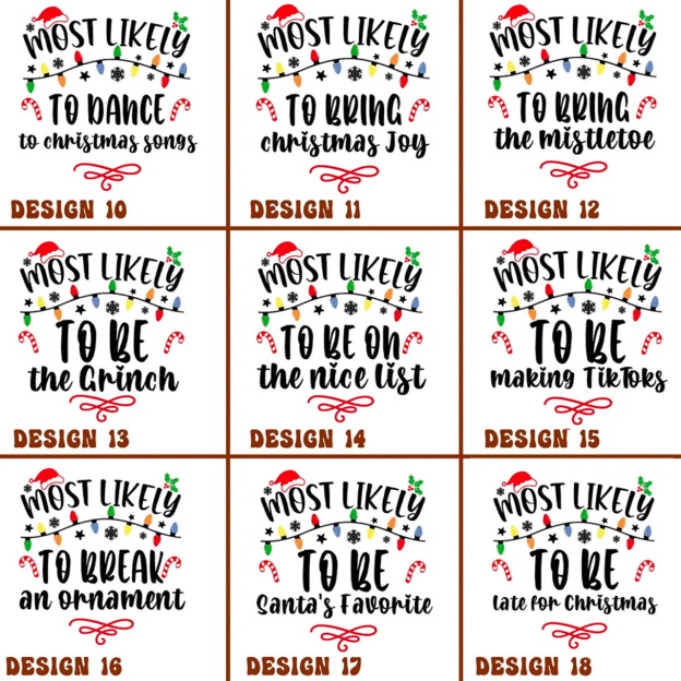 60 Quotes Most Likely And Custom Family Christmas Sweatshirts 2023