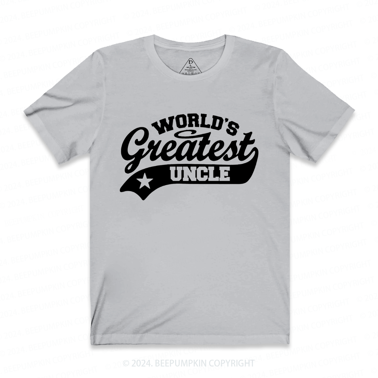 World’s Best Uncle T-shirt