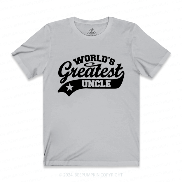 World’s Best Uncle T-shirt