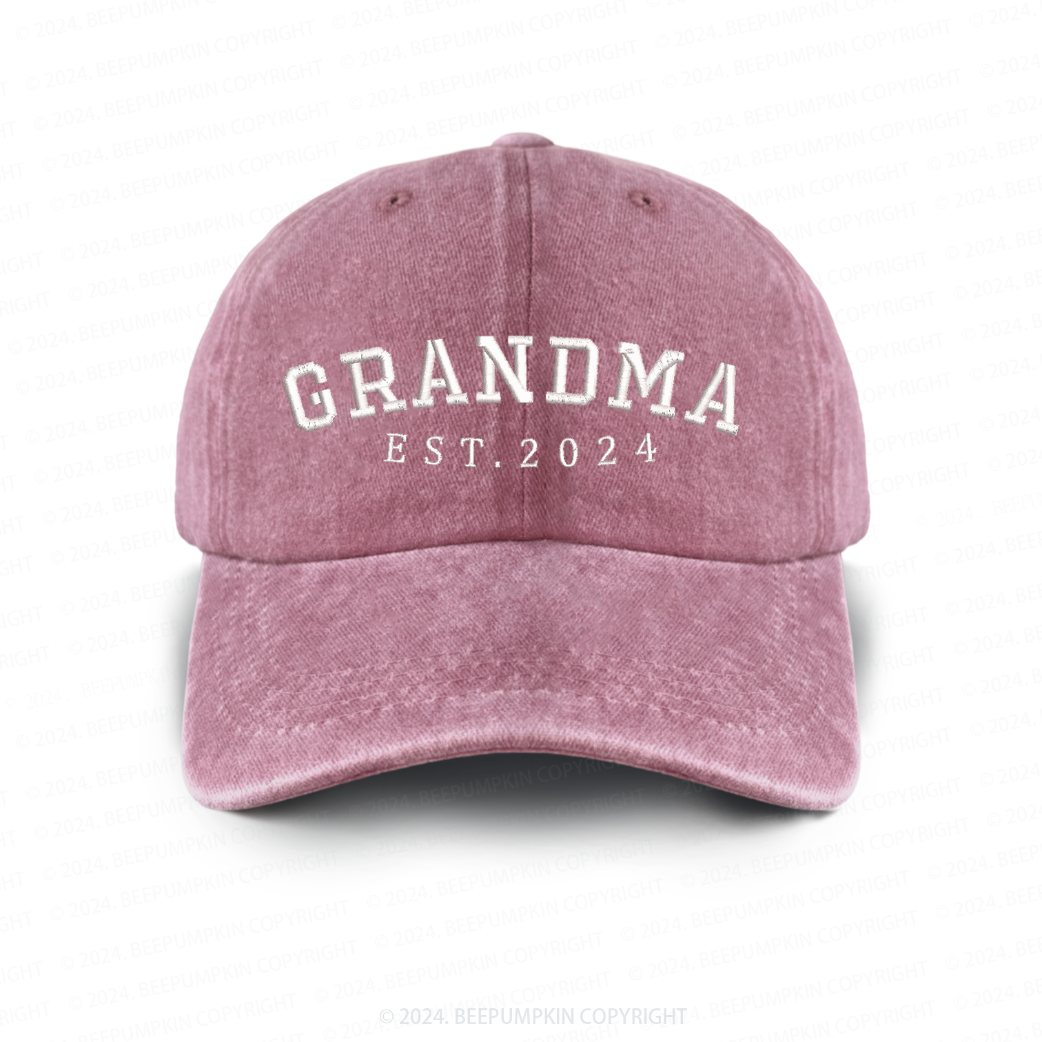 Personalized Date Embroidered Vintage Aldult Baseball Hat