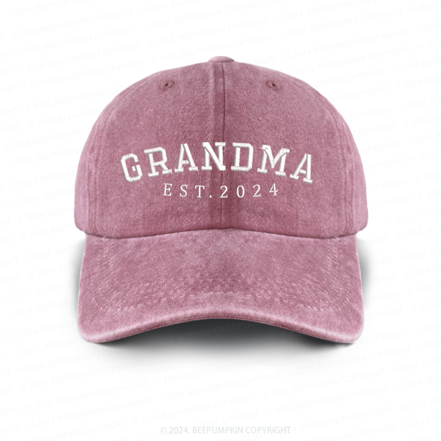 Personalized Date Embroidered Vintage Aldult Baseball Hat