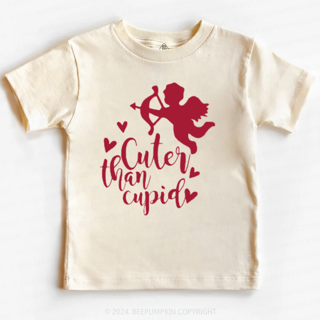 Cuter Than Cupid Valentine Kids Shirt