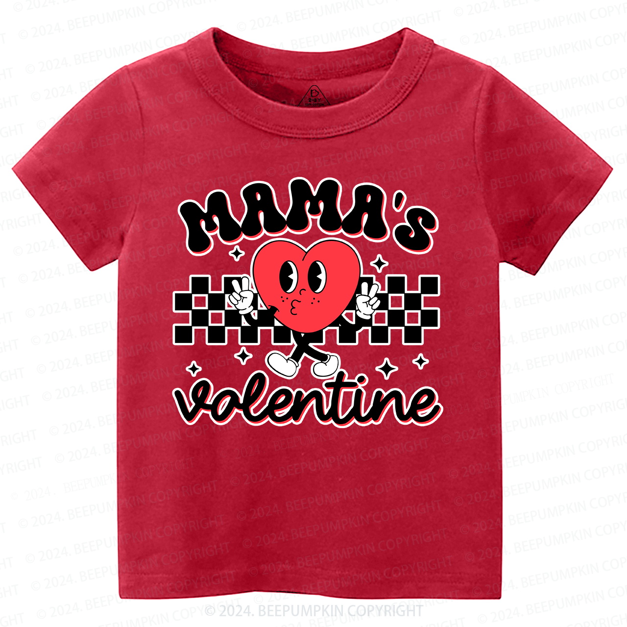 Mama's Valentine Kids Shirt