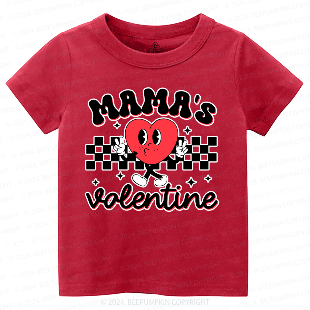 Mama's Valentine Kids Shirt