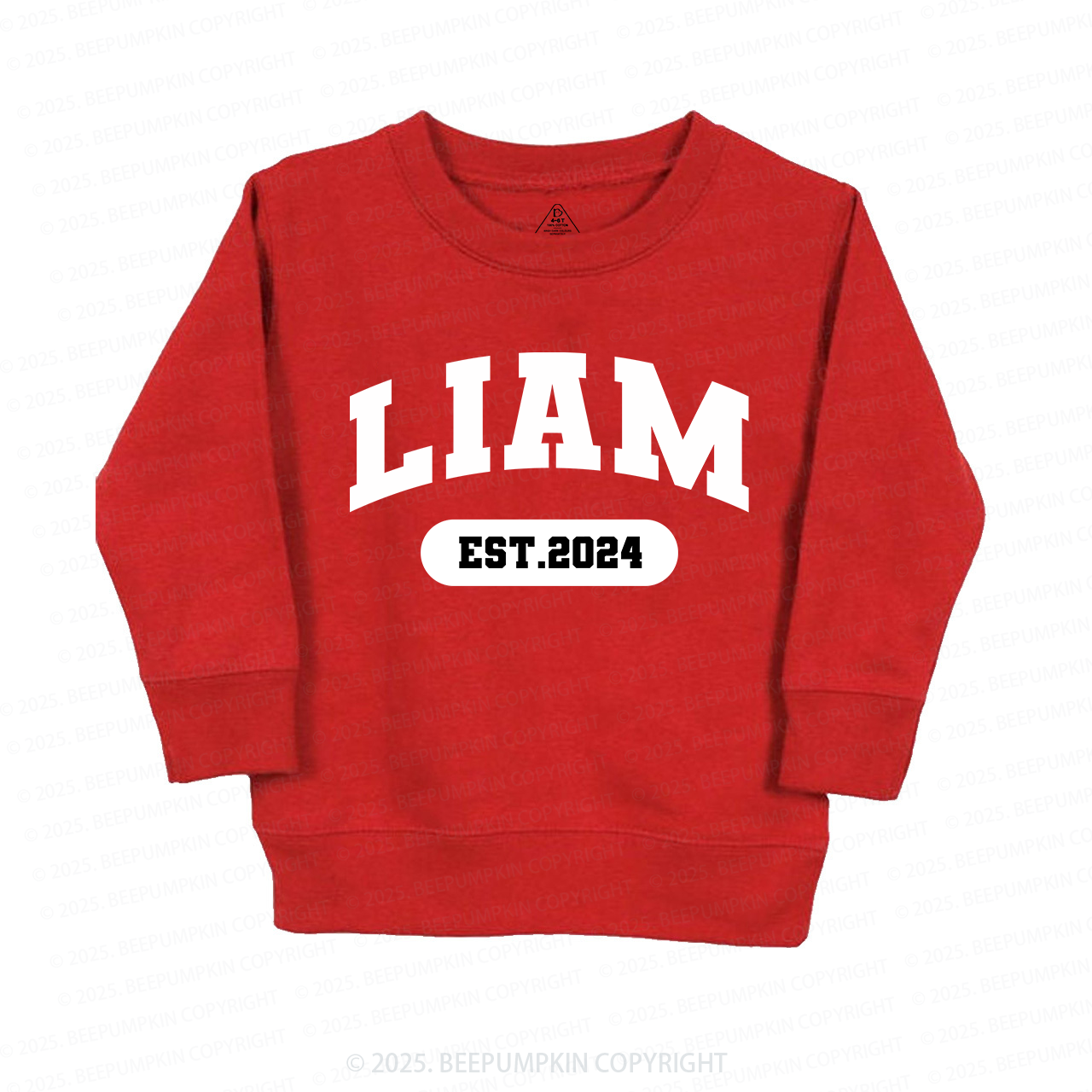 Personalized Name Toddler Sweatshirt