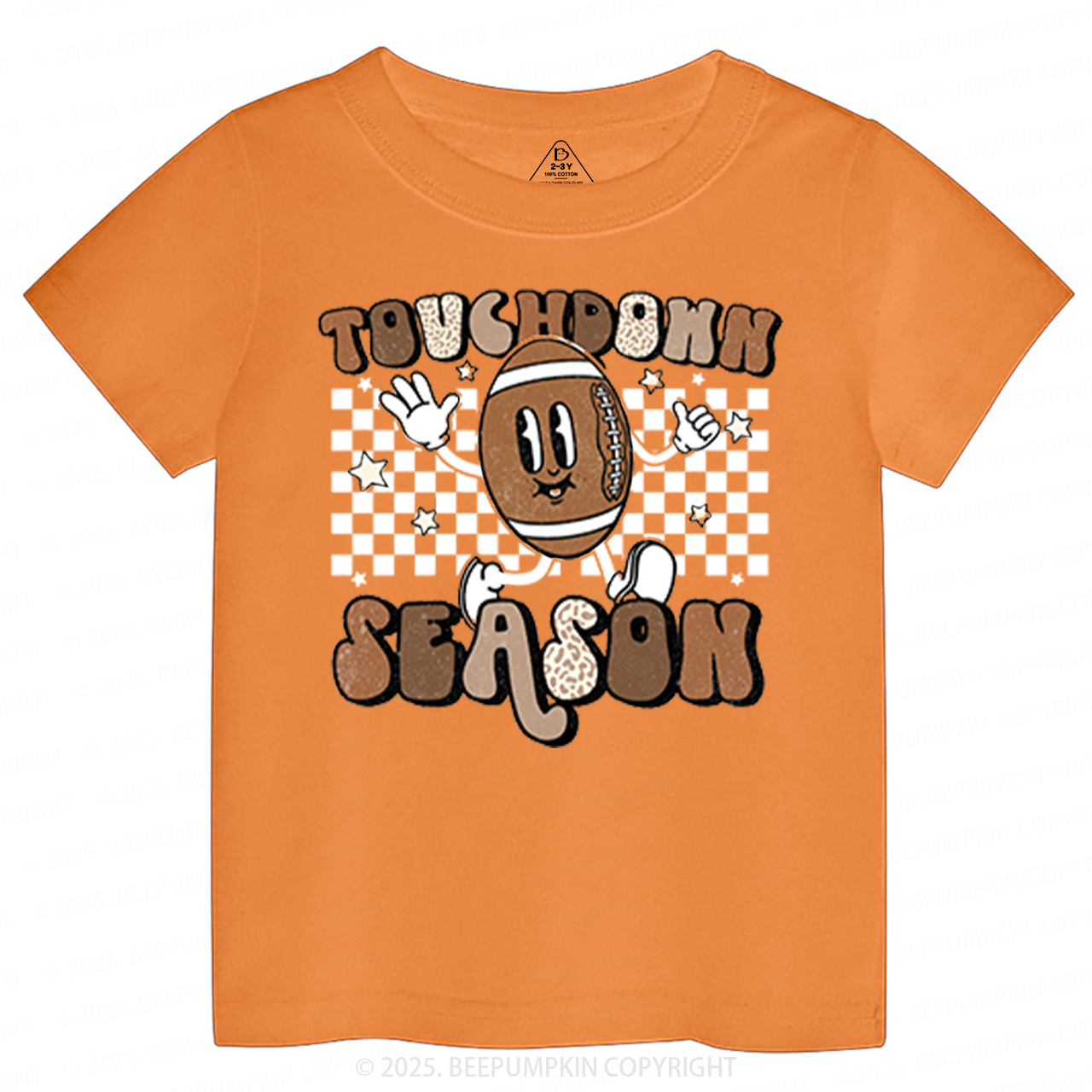 Touchdown Season Toddler&Kid's Tees Beepumpkin
