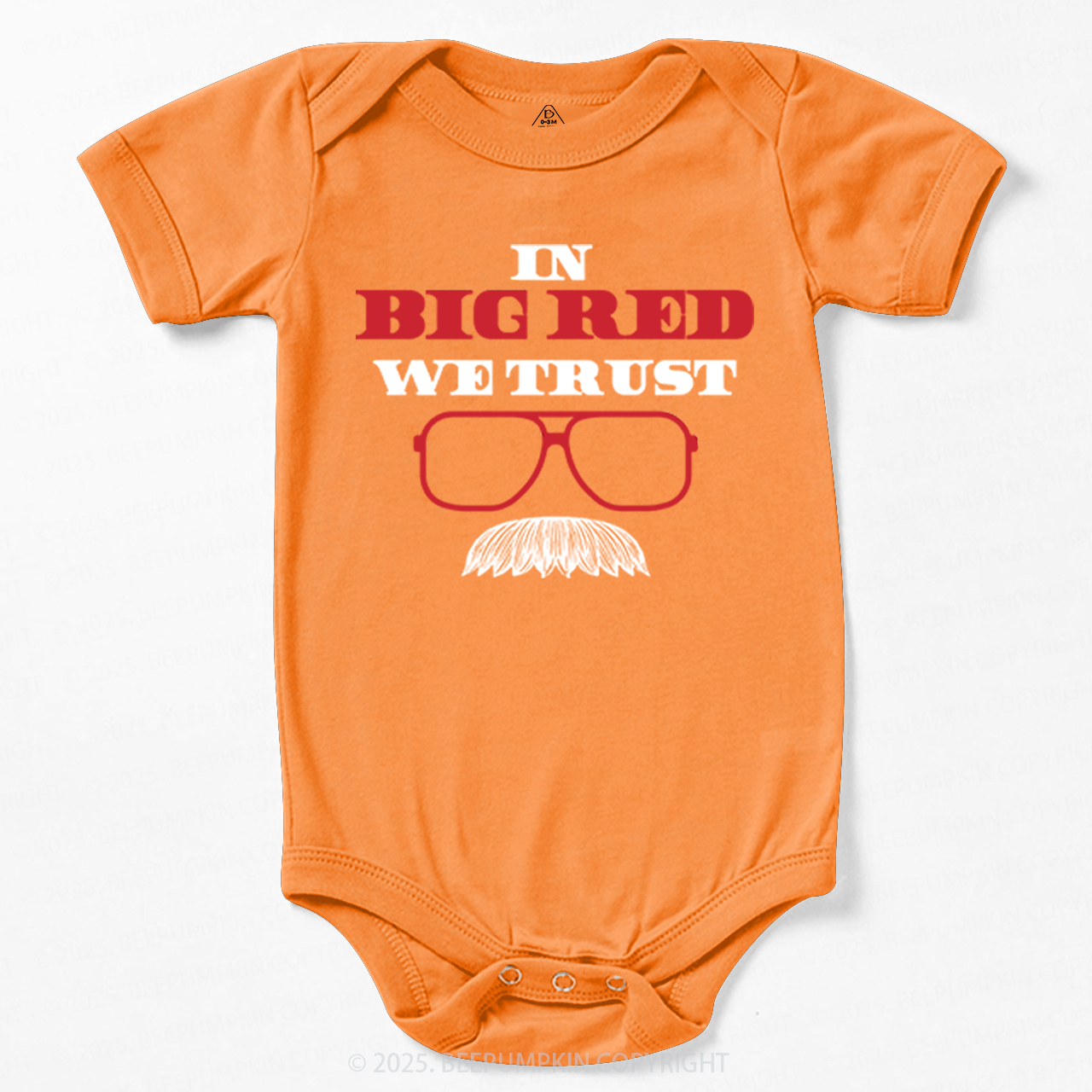 In Big Red We Trust Bodysuit Beepumpkin