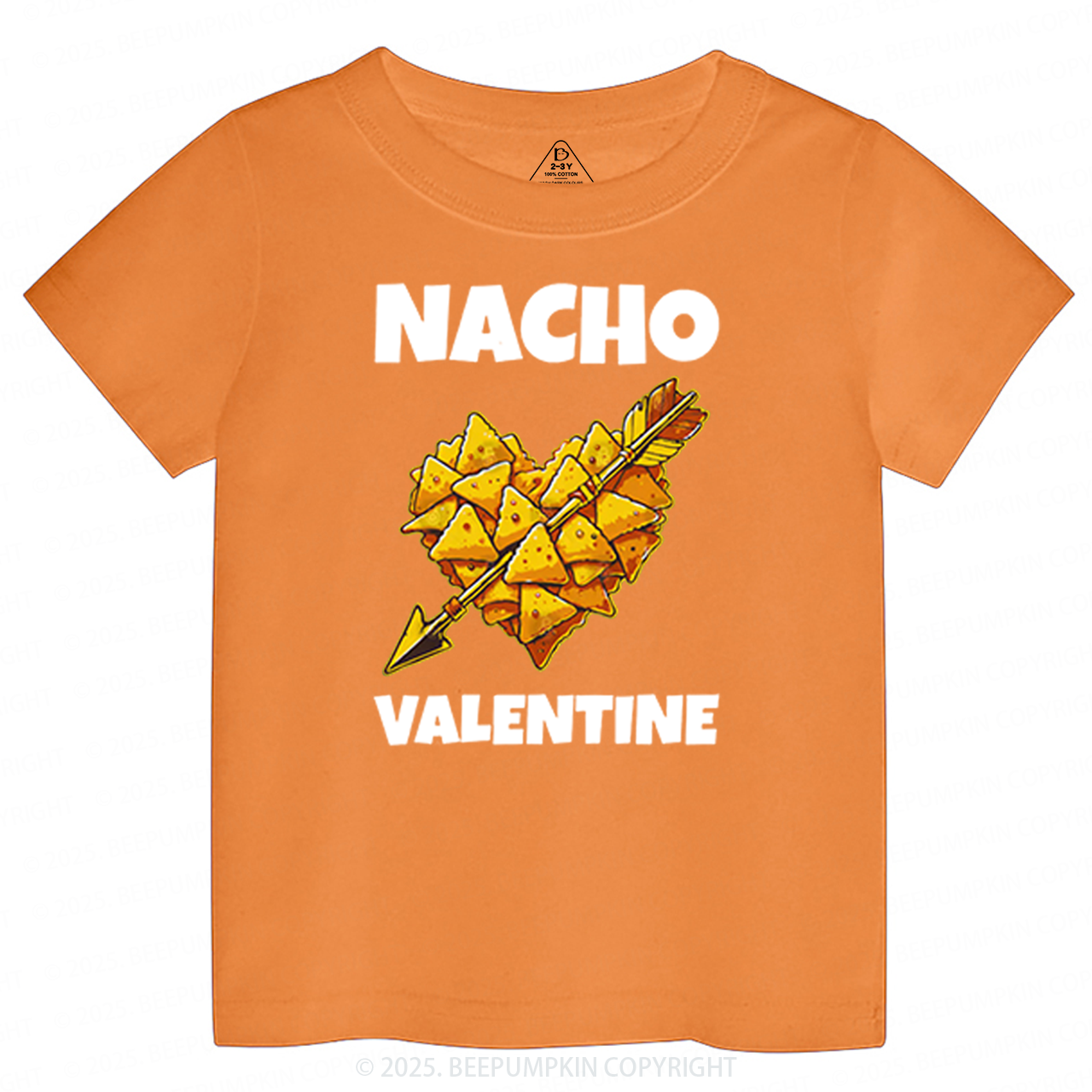 Nacho Valentine Toddler&Kid's Tees Beepumpkin