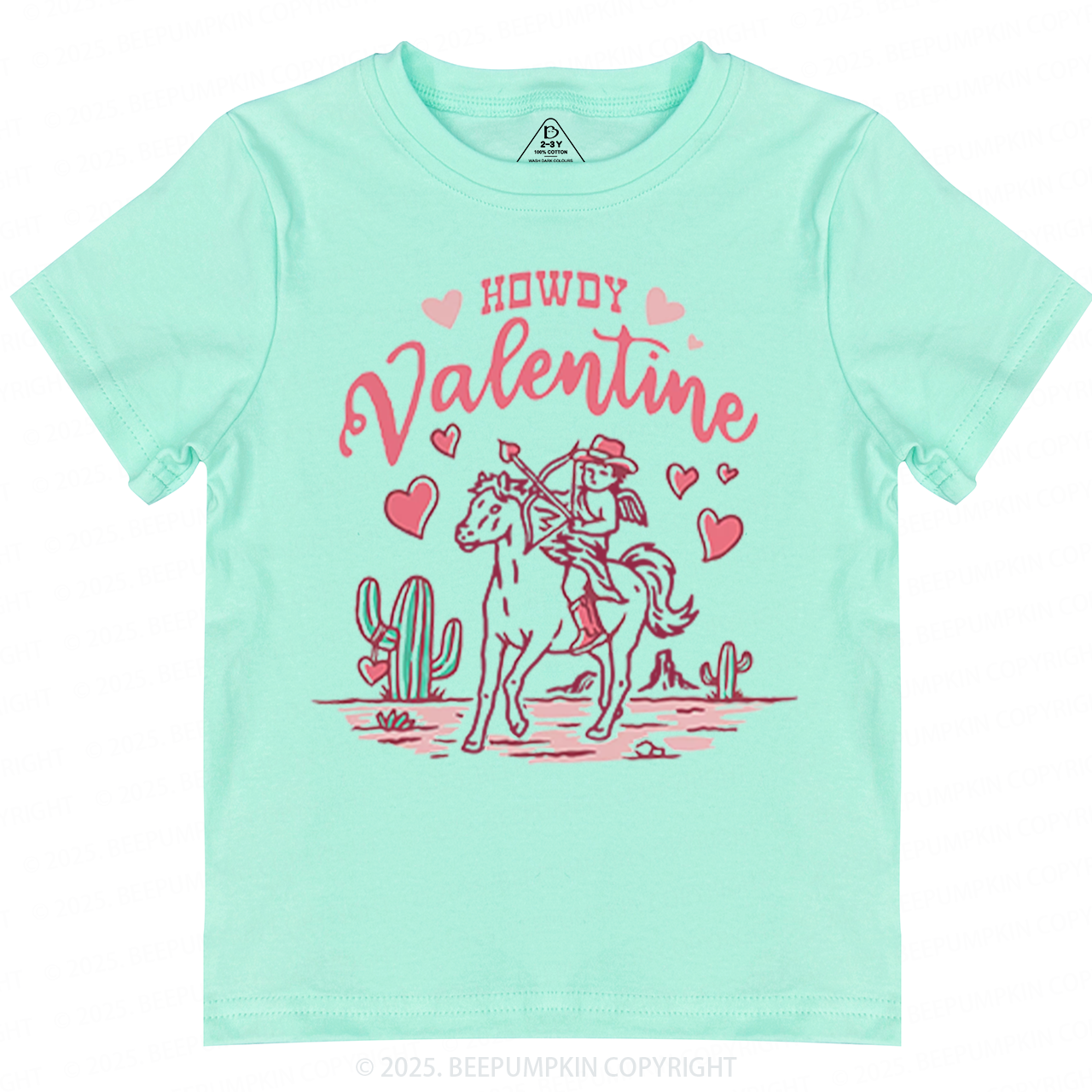Howdy Valentine Toddler&Kid's Tees Beepumpkin