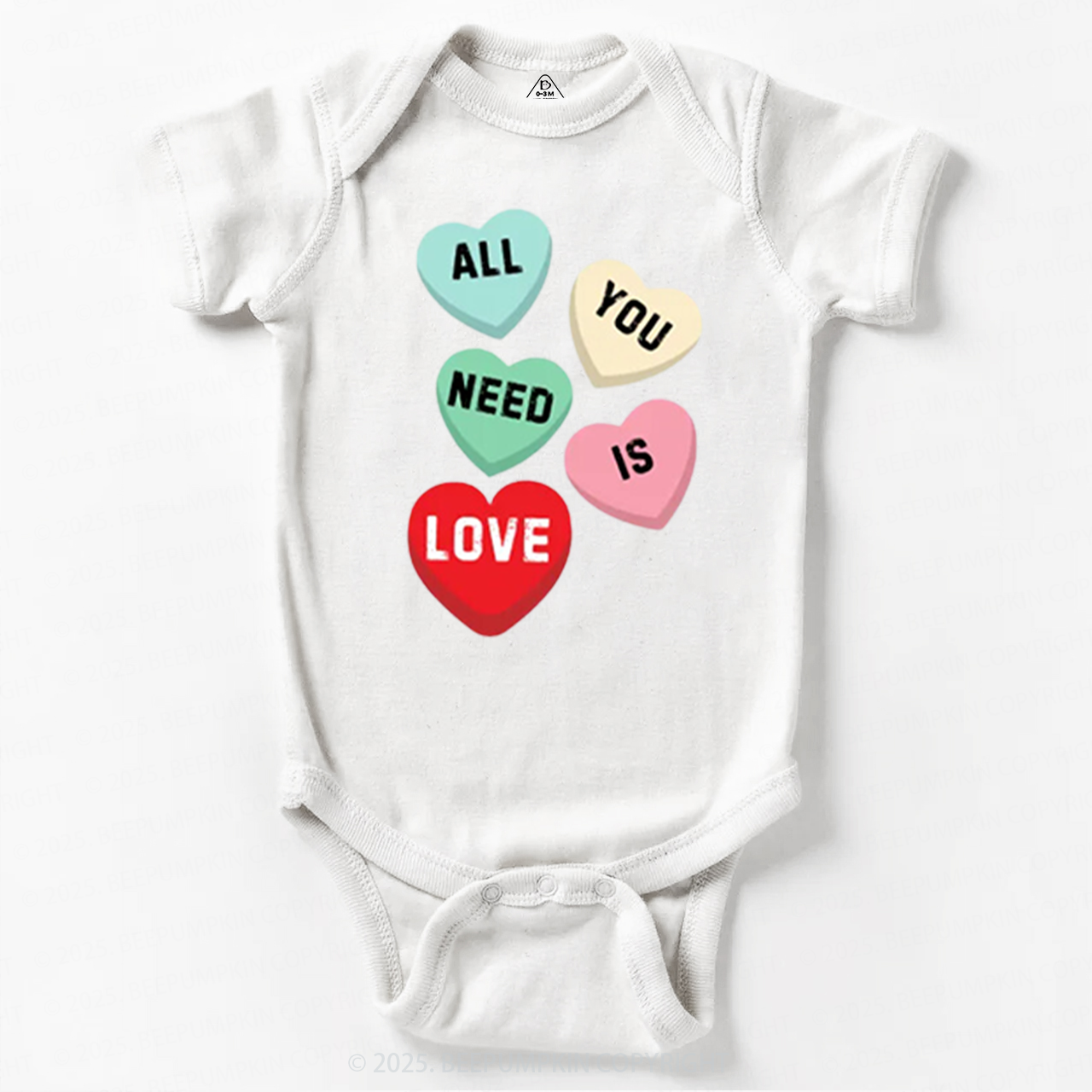 All You Need Is Love Bodysuit Beepumpkin