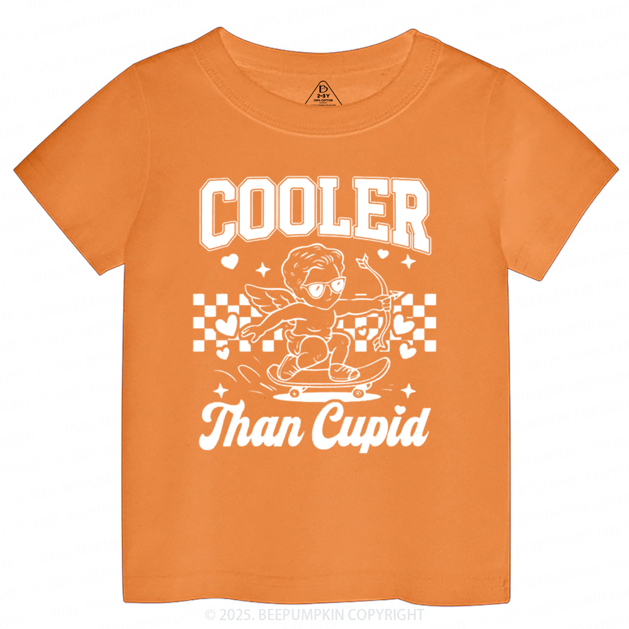 Cooler Than Cupid Toddler&Kid's Tees Beepumpkin