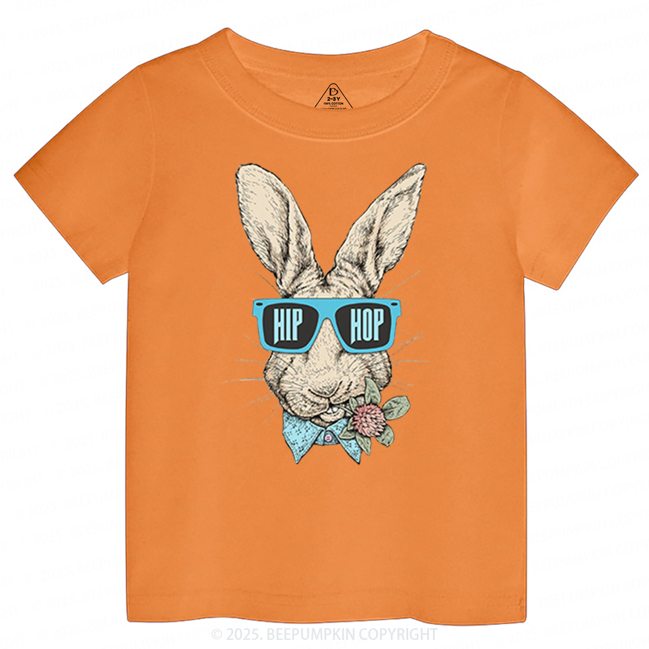 Hip Hop Bunny Toddler&Kid's Tees Beepumpkin