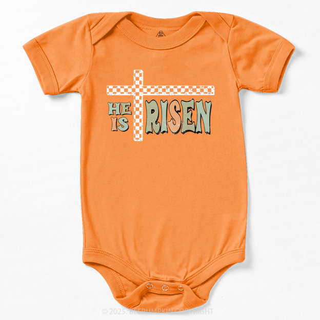 He Is Risen Bodysuit Beepumpkin