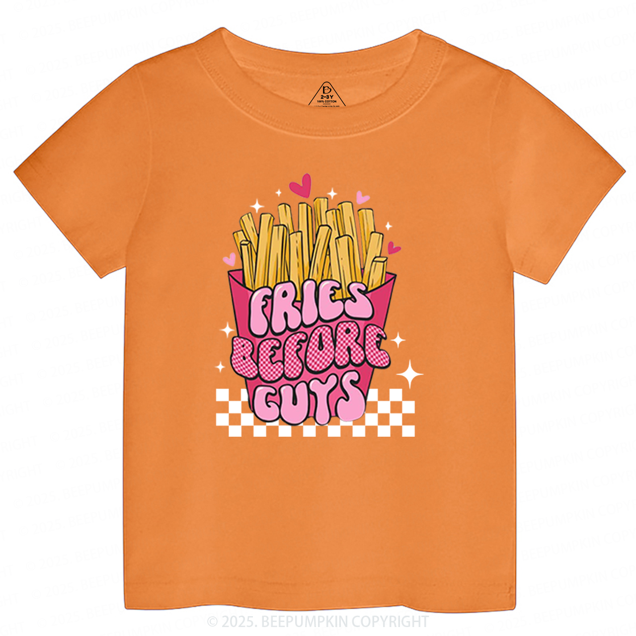 Fries Before Guys Toddler&Kid's Tees Beepumpkin