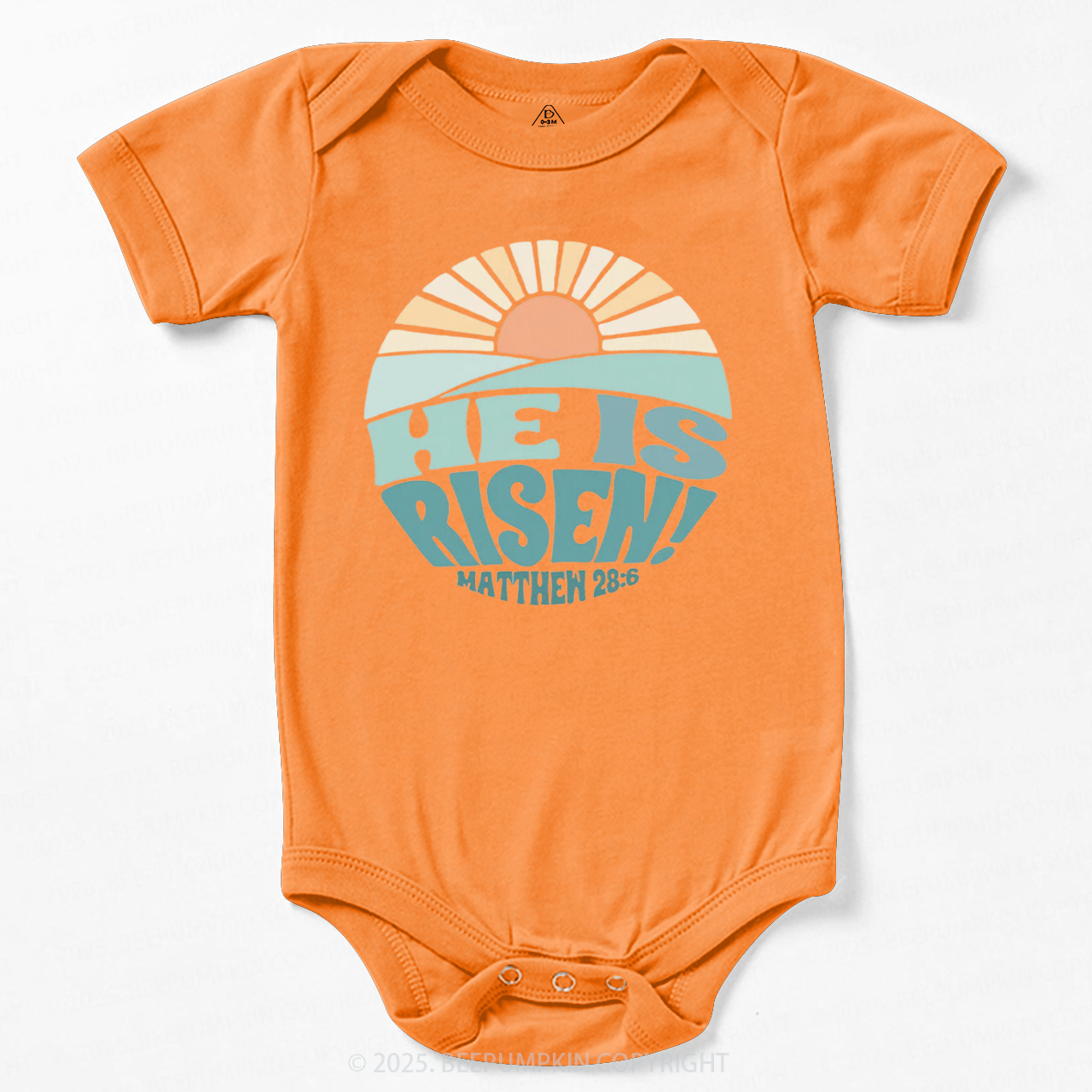 He is Risen Bodysuit Beepumpkin