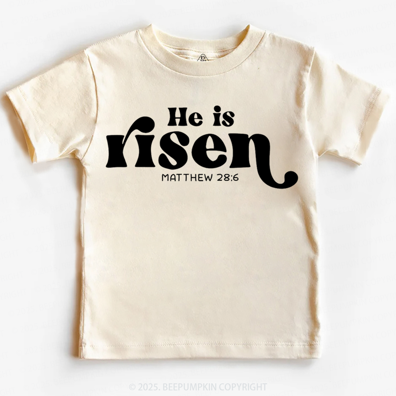 He Is Risen Toddler&Kid's Tees Beepumpkin