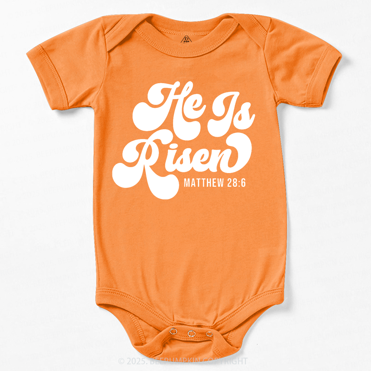 He Is Risen Bodysuit Beepumpkin 3