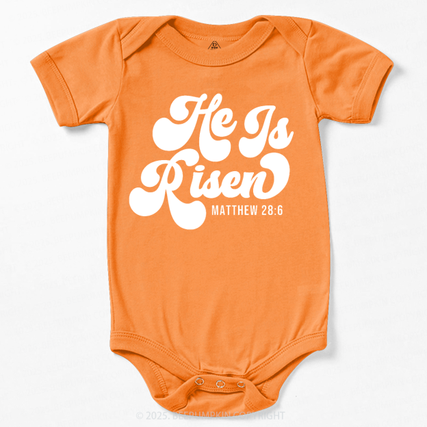 He Is Risen Bodysuit Beepumpkin 3