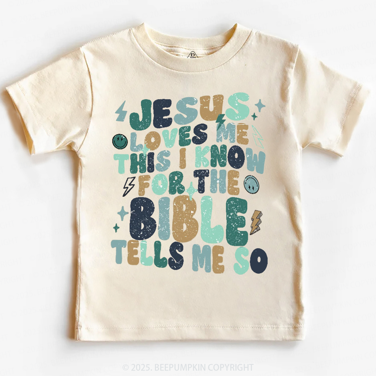 Jesus Loves Me Toddler&Kid's Tees Beepumpkin