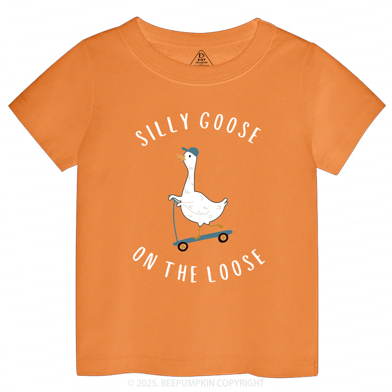 Silly Goose On The Loose Toddler&Kid's Tees Beepumpkin 3