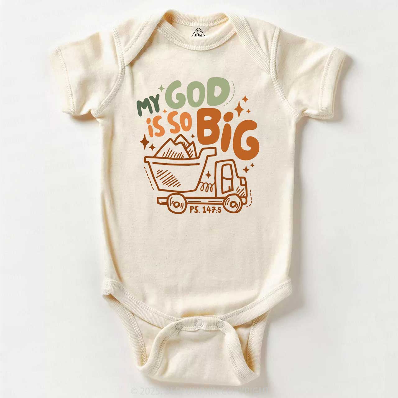 My God Is So Big Bodysuit Beepumpkin