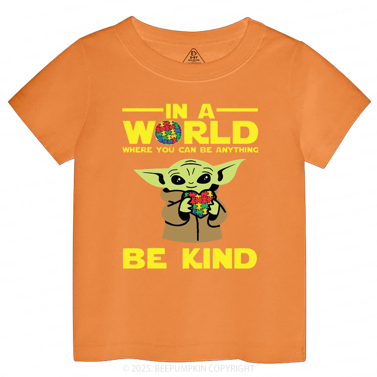 In A World Where You Can Be Anything Toddler&Kid's Tees Beepumpkin