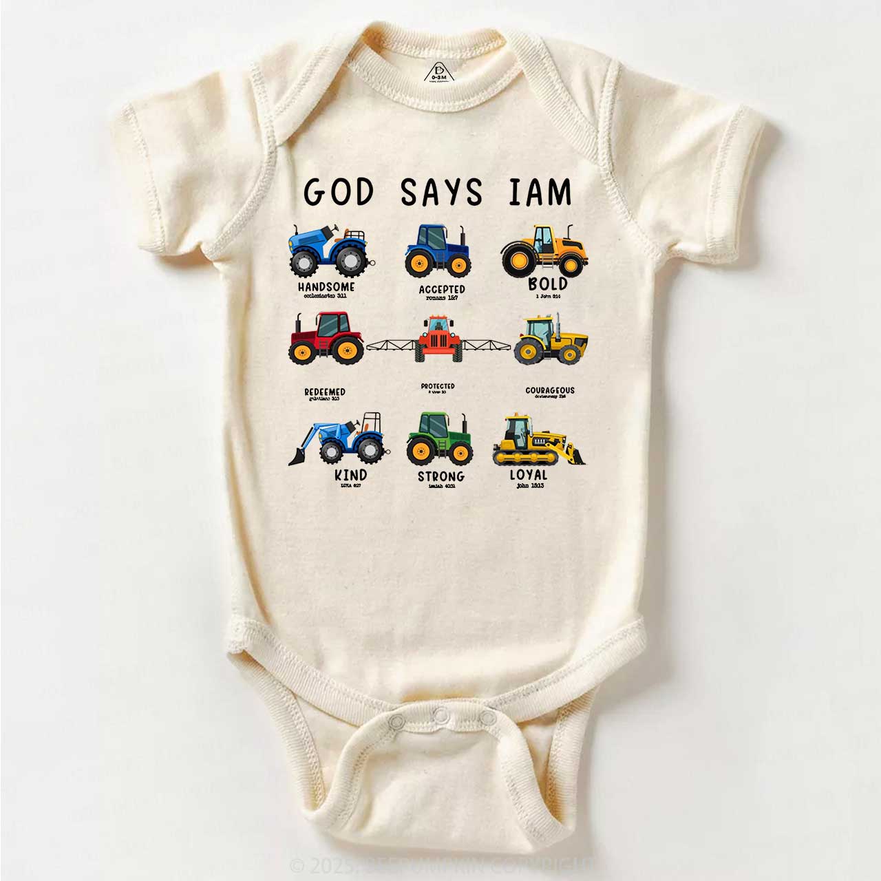 Good Says I am Bodysuit Beepumpkin