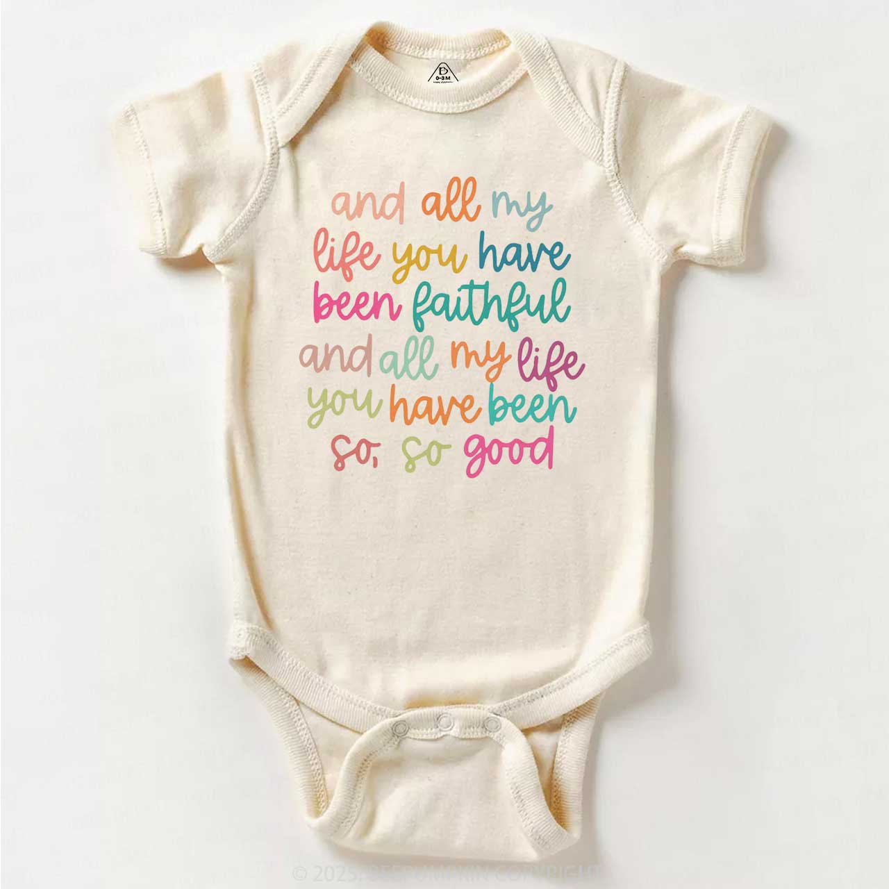 Psalm Bible Quote Bodysuit Beepumpkin