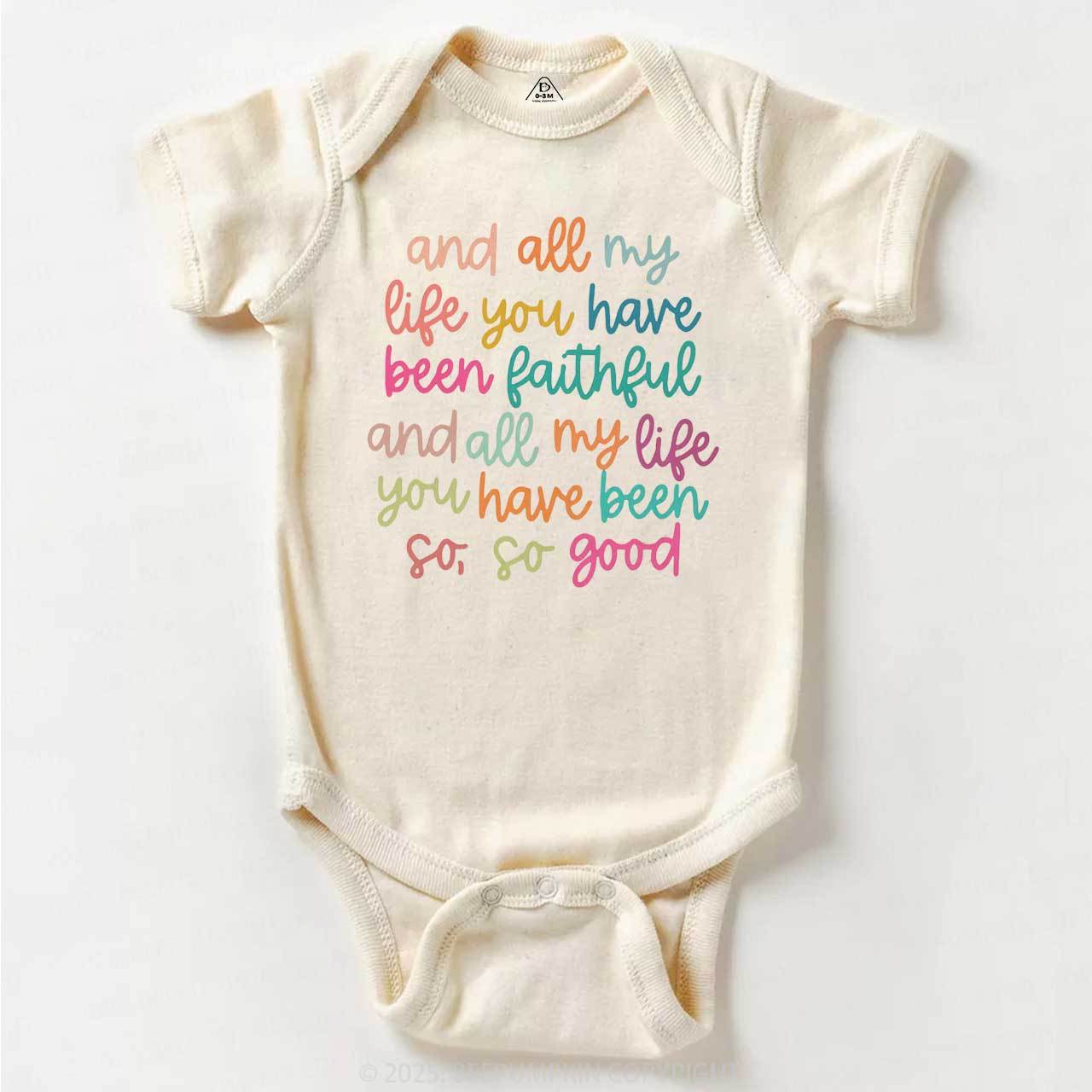 Psalm Bible Quote Bodysuit Beepumpkin