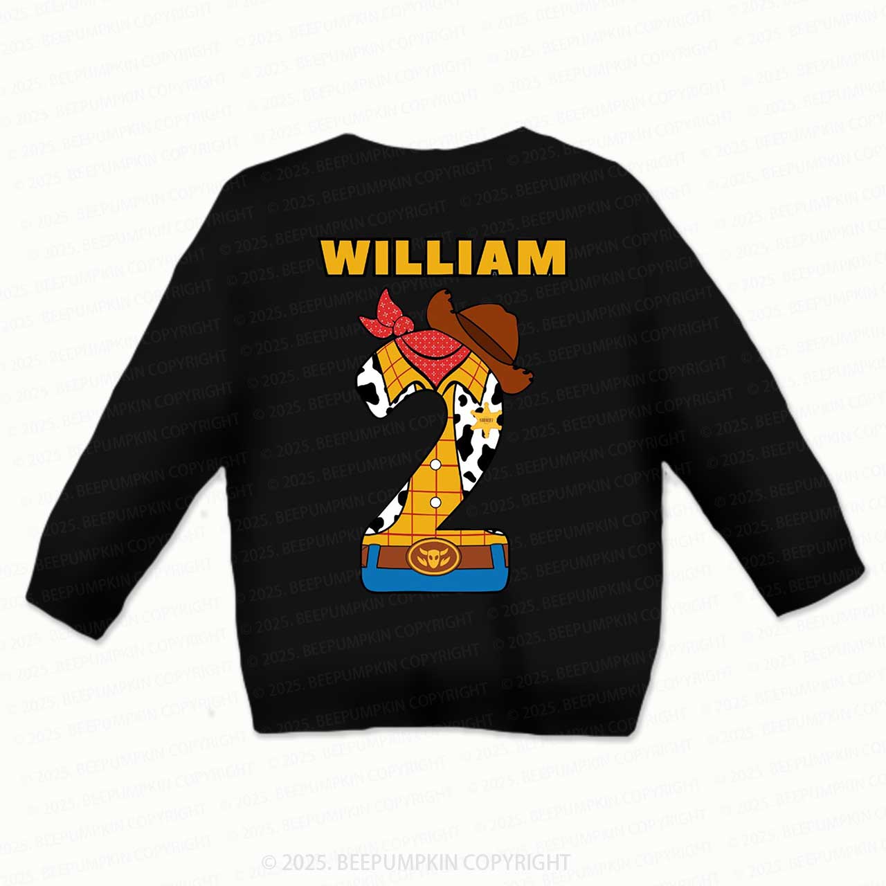 Personalized Birthday Kid's Sweatshirt