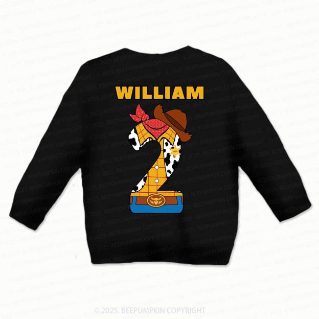 Personalized Birthday Kid's Sweatshirt