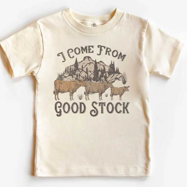 I Come From Good Stock Toddler&Kid's Tees Beepumpkin
