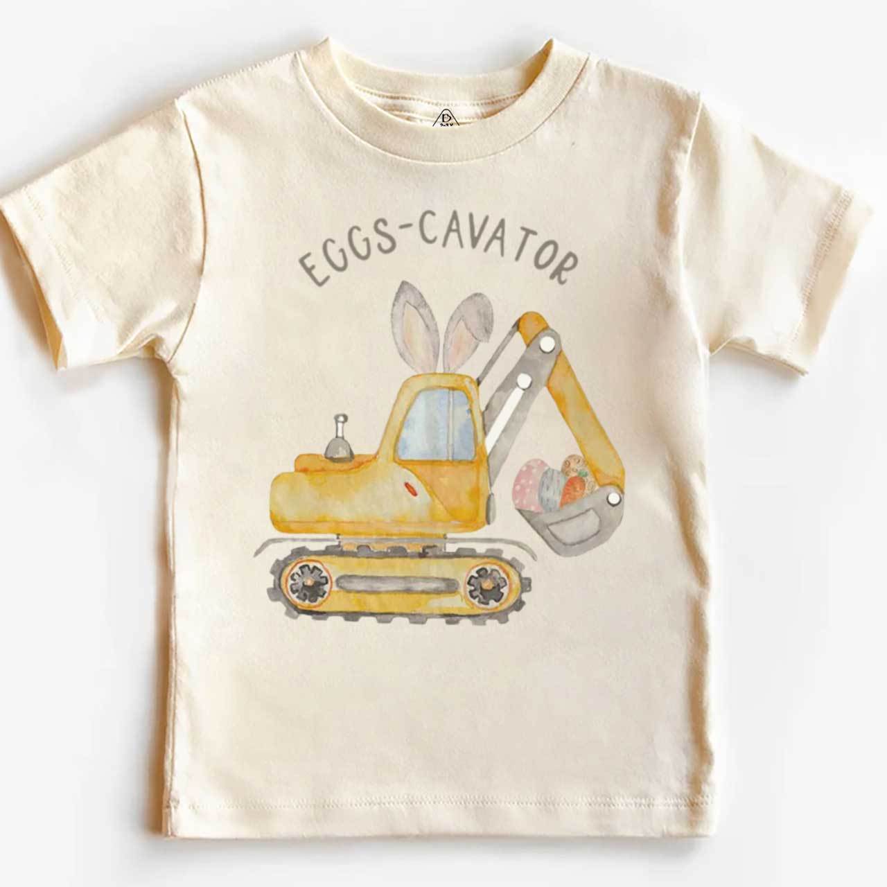 Eggs-Cavator Toddler&Kid's Tees Beepumpkin