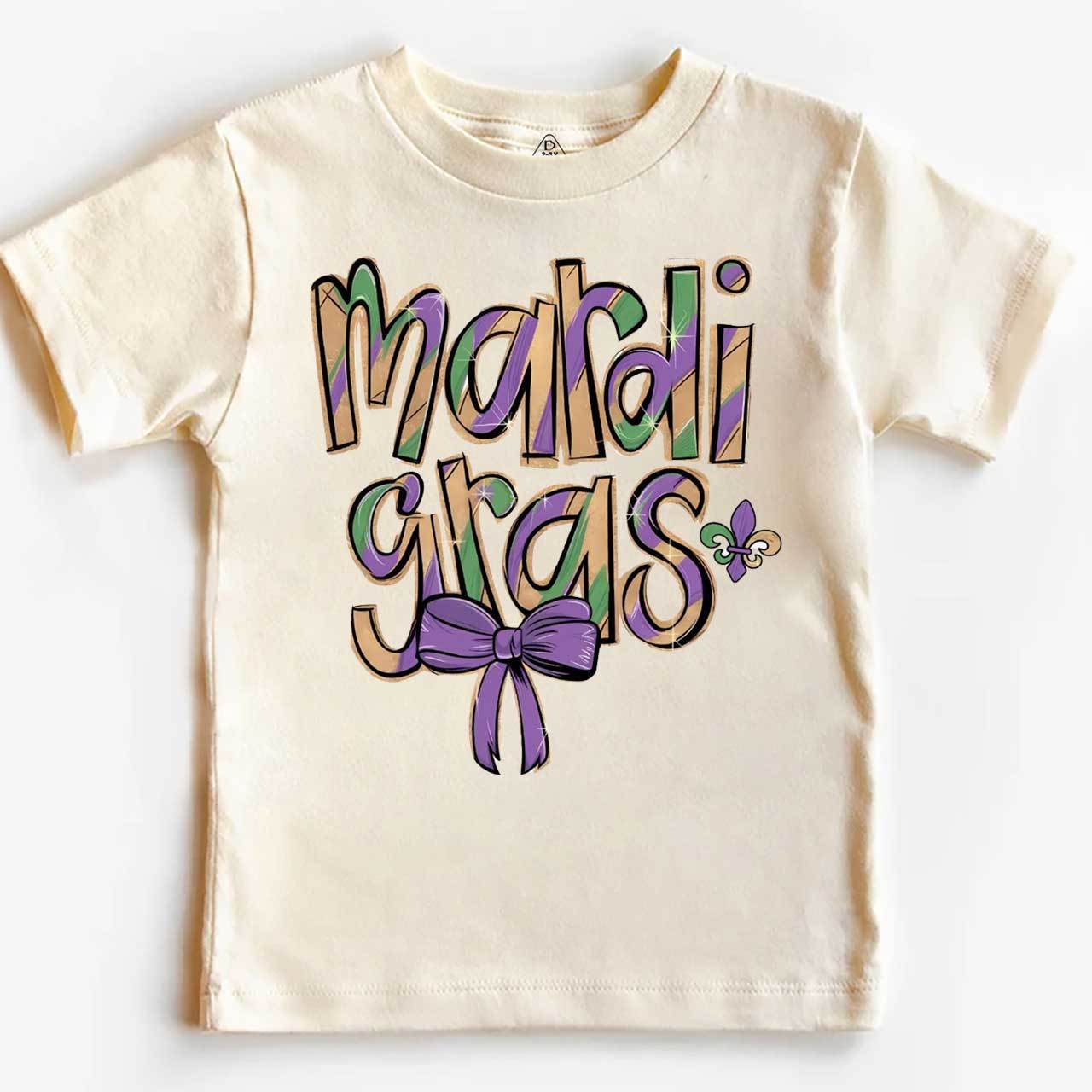 Mardi Gras Toddler&Kid's Tees Beepumpkin