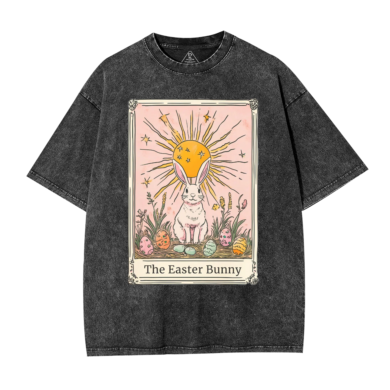 Retro Rabbit Mama Washed T-Shirts