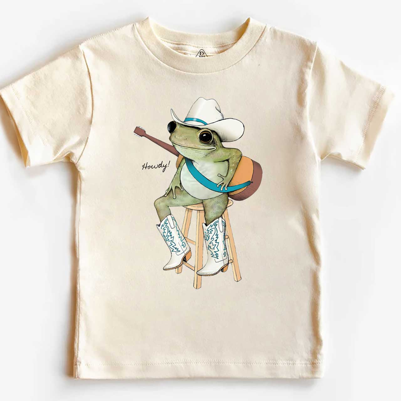 Cowboy Frog Toddler&Kid's Tees Beepumpkin