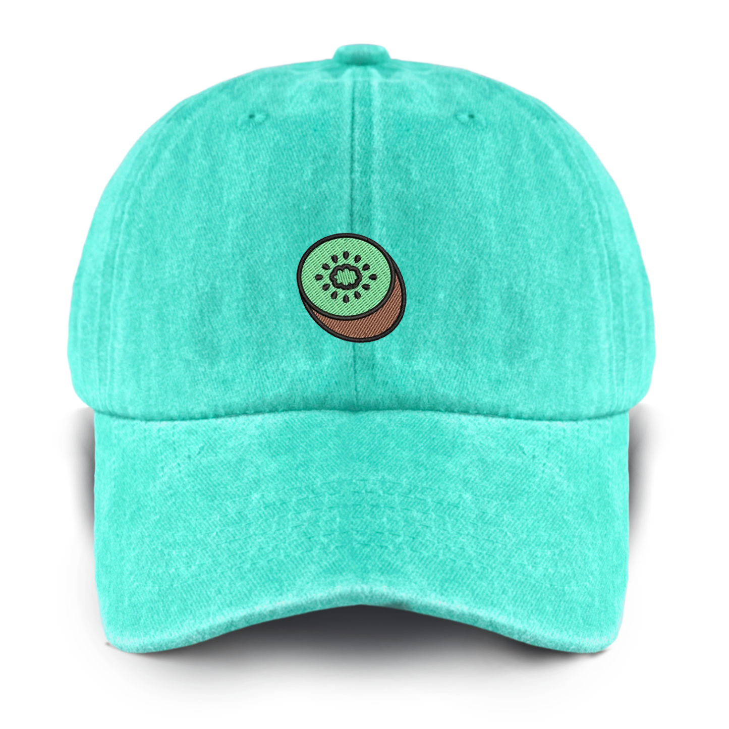 Personalized 17 Types Of Fruit Embroidery Washed Baseball Cap For Kids