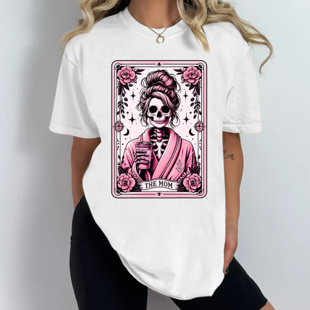 The Mom Funny Tarot Card Mama T-Shirts