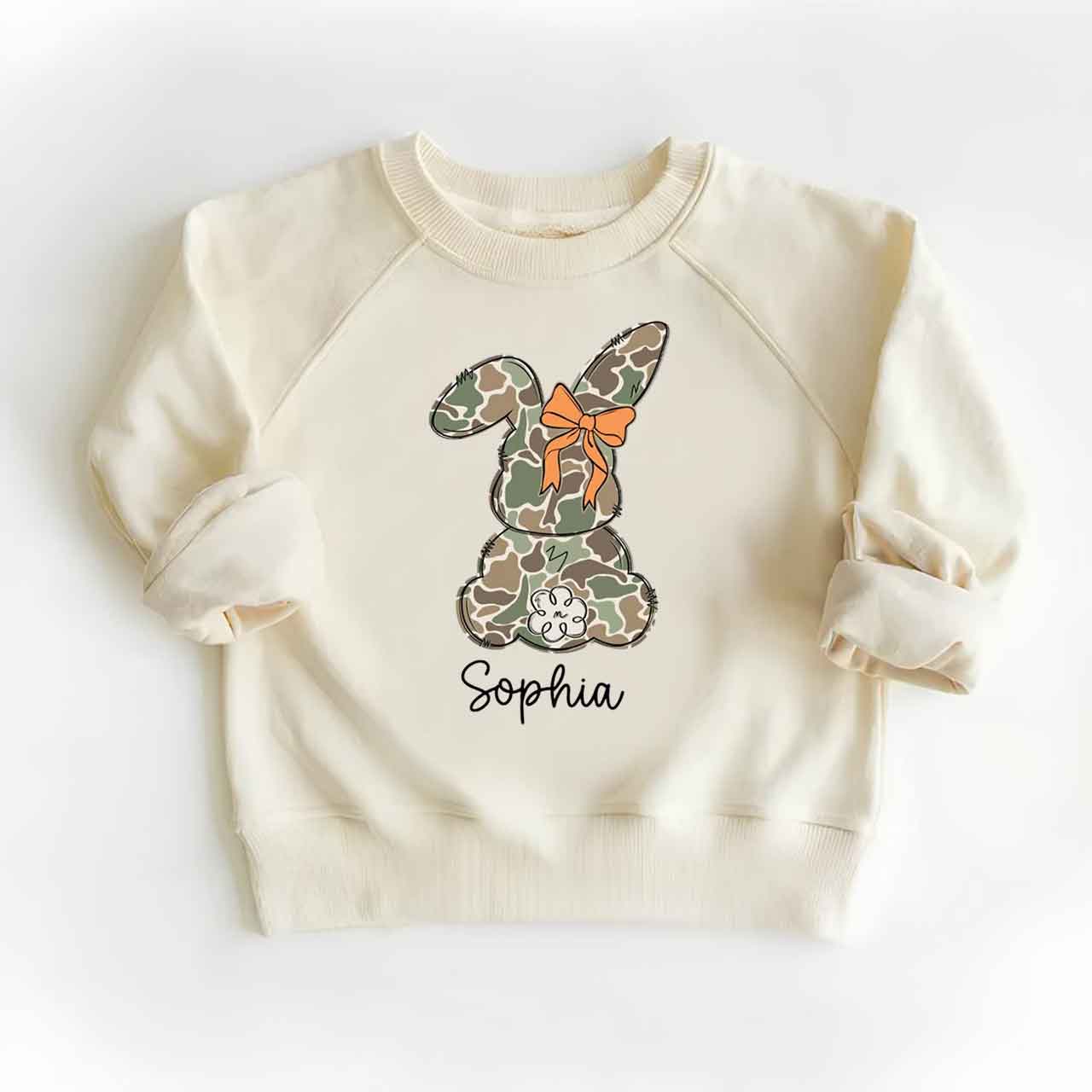 Egg Hunter Bunny Kid's Sweatshirt