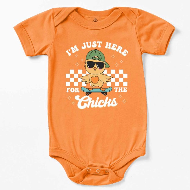 I’m Just Here for the Chicks Bodysuit Beepumpkin