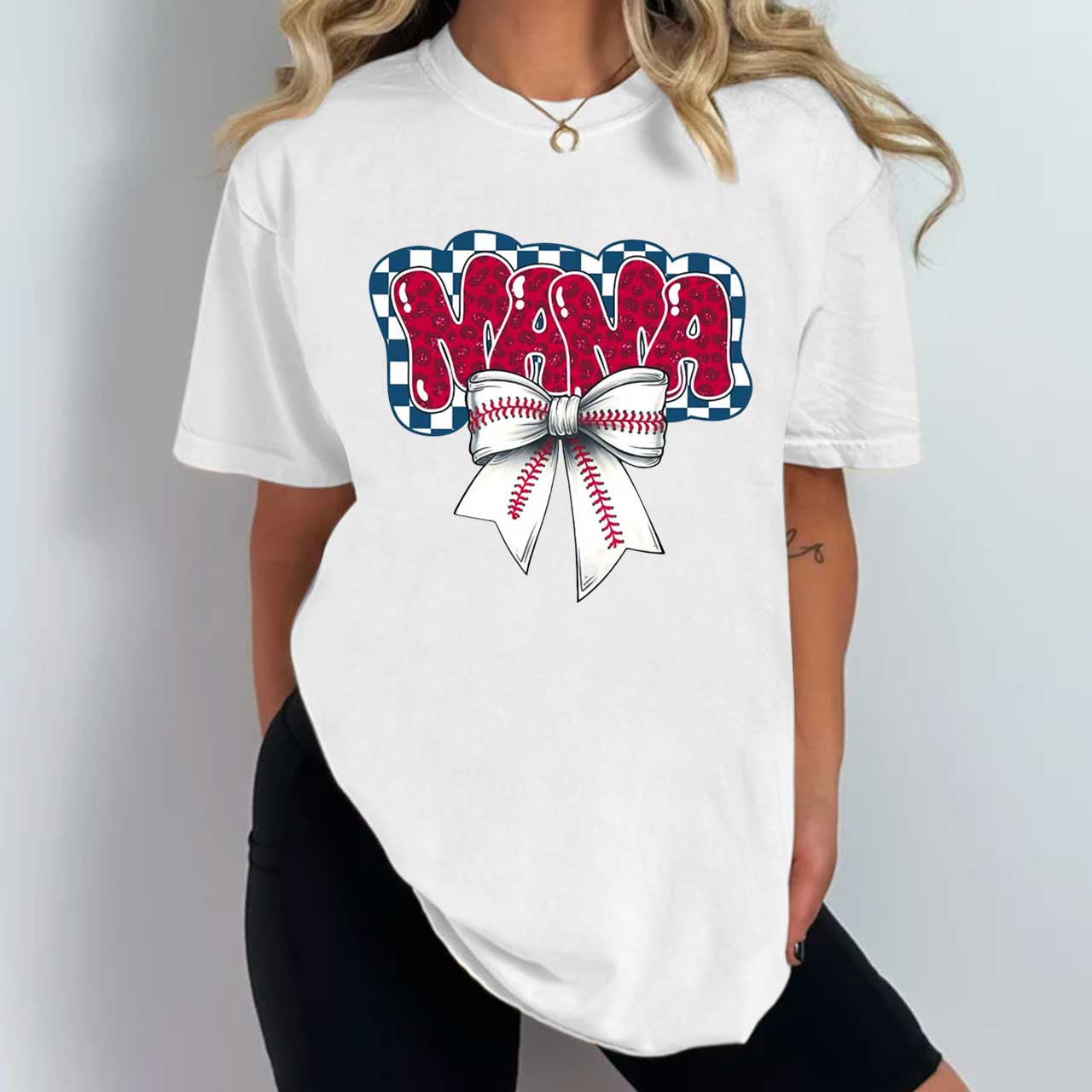 Baseball Bubble Leopard Mama T-Shirts